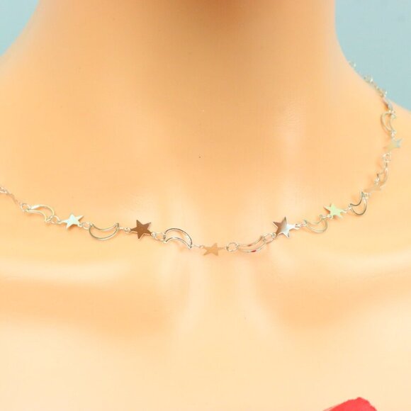 Delicate & Contemporary Necklace Chain, A Lovely Choice for Women, EVCH1585 - Picture 2 of 11